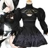 Elegant And Authentic Nier Automata 2b Yorha No.2 Cosplay Costume Full Set Outfit