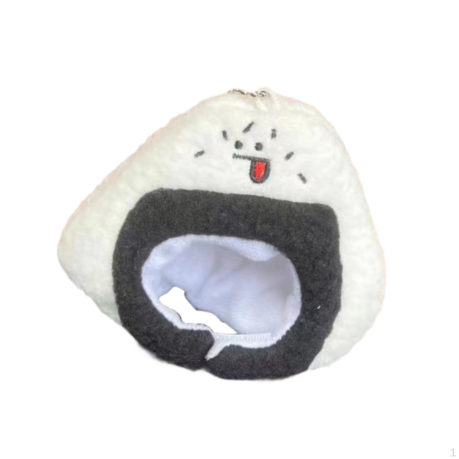 

10cm Plush Doll Hat Clothes Accessories for Photo Prop Lightweight Multifunctional Pet Cat Headwear Style D