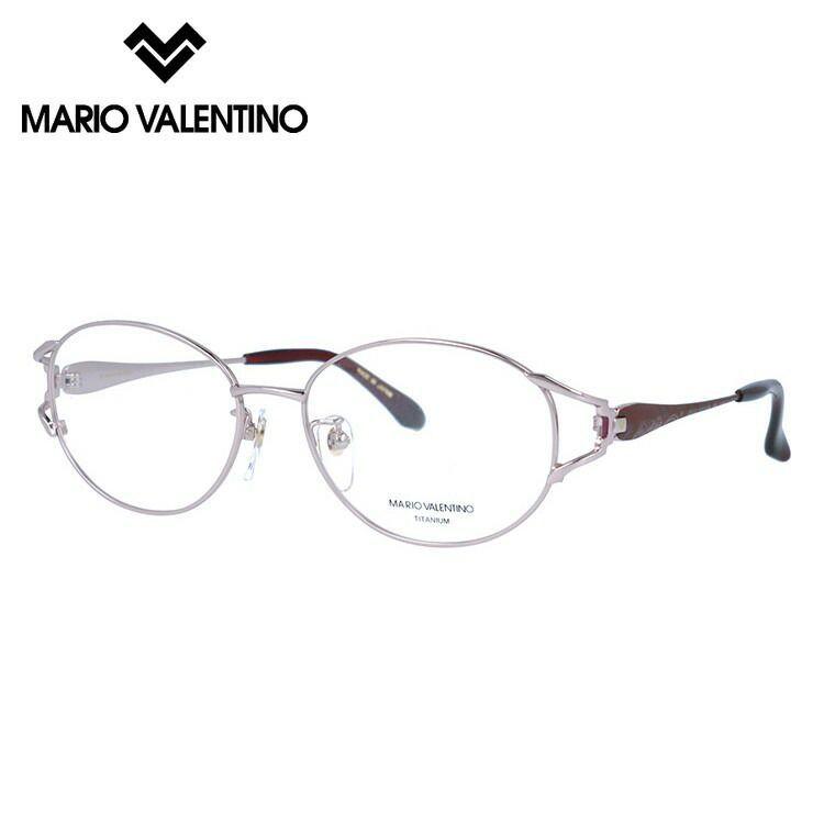 Used Mario Valentino Glasses Frame Date Glasses MARIO VALENTINO MV-756 C2 54 Size Oval Mario Valentino Unisex Men Women [Domestic regular product]