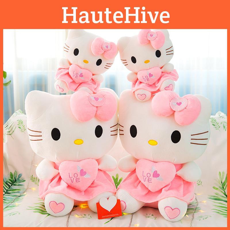 Pink Love Plush Toy Huge Stuffed Animal Doll Kids Birthday Gifts
