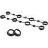 Left & Right Valve Cover Gasket Set For Porsche Cayenne V8 955 Durable Superior Reliability Part # 94810593205,94810593103(Black)