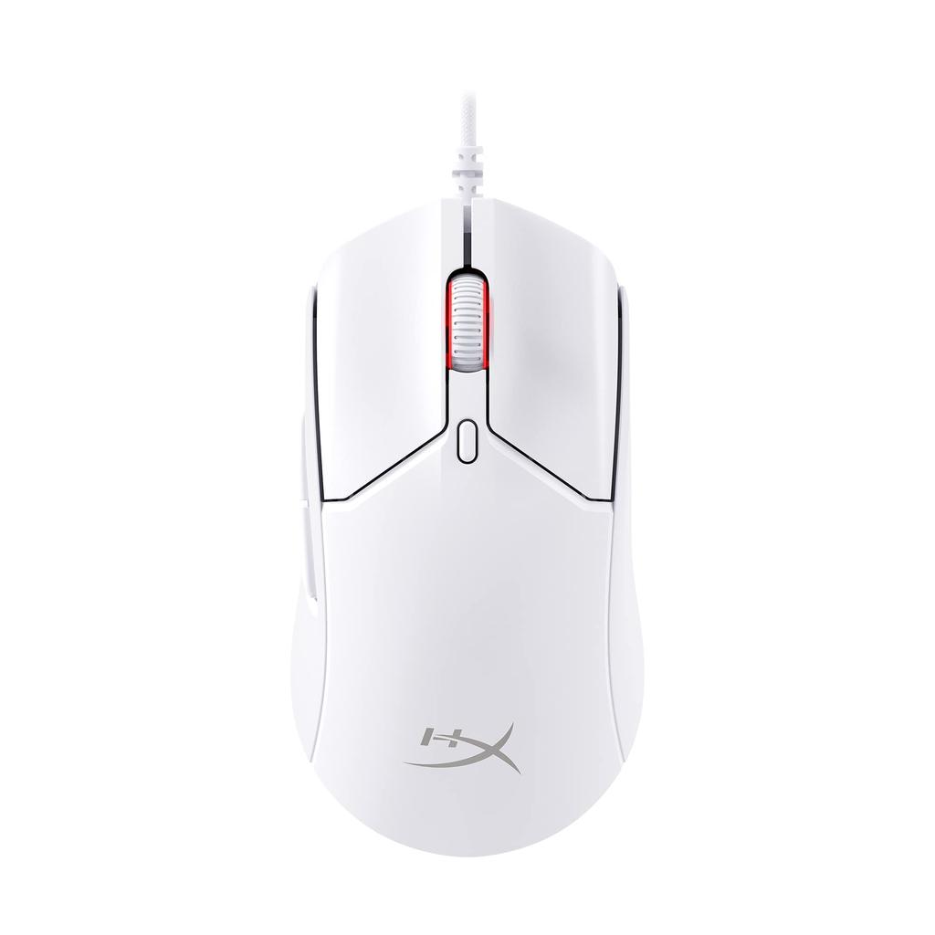 HyperX Pulsefire Haste 2 Herní myš pro hráče Ultra lehká 53g vysoce přesná bílá záruka 2 roky 6N0A8AA