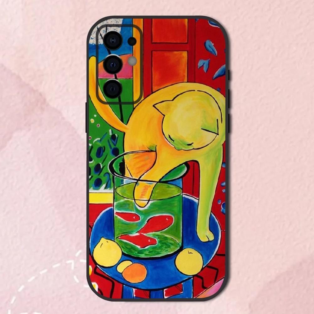 Henri Matisse Art Painting Phone Case For Samsung S24,S21,S22,S23,S30,Ultra,S20,Plus,Fe,Lite,Note,10,9,5G Black Soft Shell