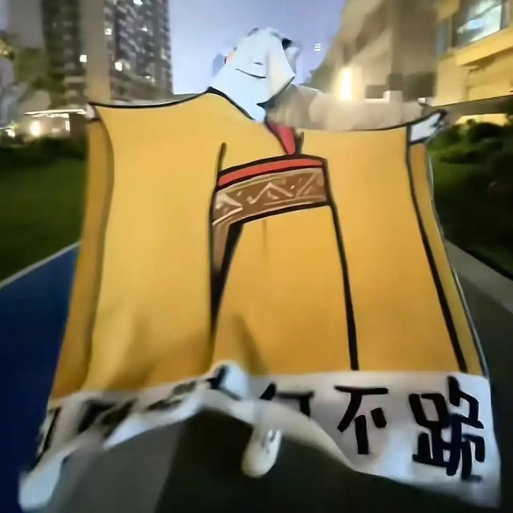 Flannel Chinese Meme Blanket Fade-resistant Sofa Throw Blanket Emperor Dragon Blanket  Living Room