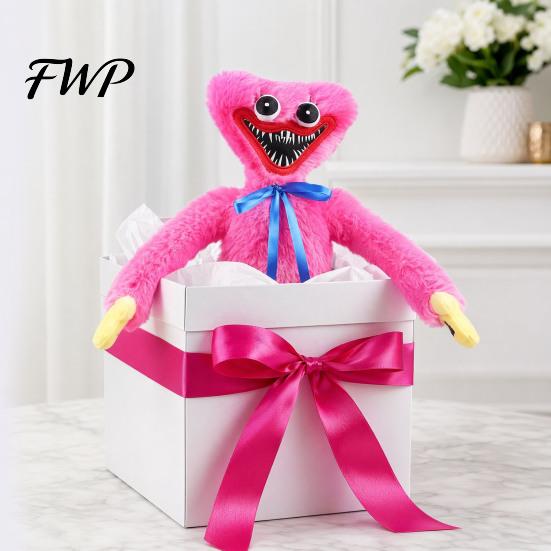Smiling Plush Toy Game Character Inspired Long Limbs Cartoon Decoration Plushie Stuffed Doll Home Bedroom Fan Collectible Gift