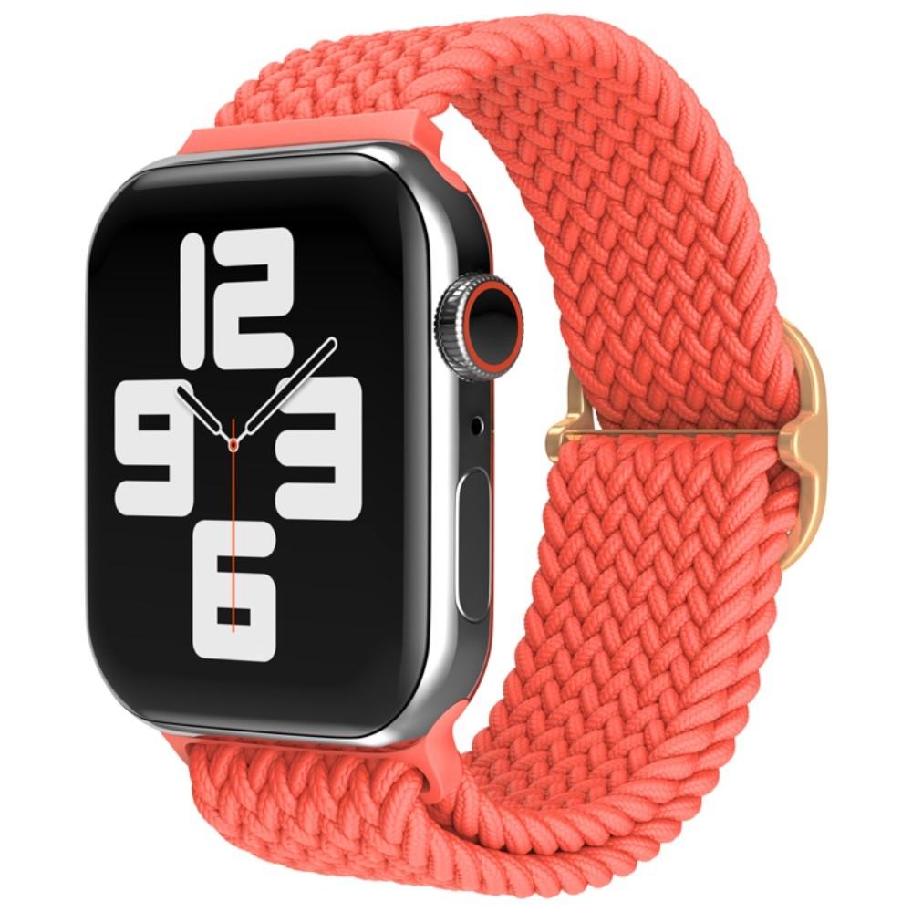 Braided Bracelet for Apple Watch Ultra 3 2 49mm 11 10 42/46mm Nylon Elastic Belt Bracelet for 9 8 7 41mm/45mm 6 5 4 SE3 40/44mm