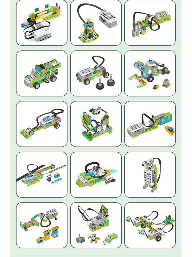 Early Education Wedo 2.0 Robot Puzzle Building Blocks Set
