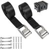 Battery Tie Down Straps Kit With Stainless Steel Cam Buckle Stainless Steel Bracket Screws Cooler Tie Down Kit For Boats