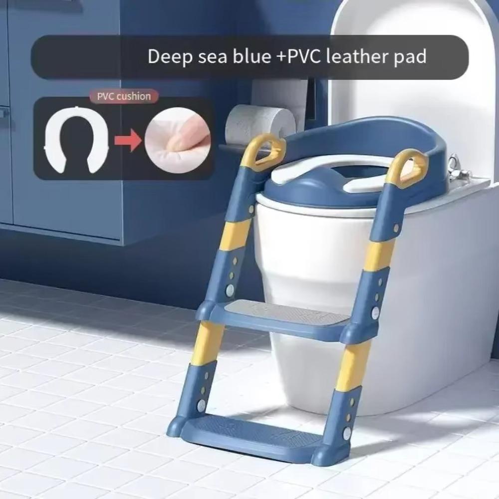 Multi-functional Baby Toilet Training Adjustable Seat Potty Ladder  Child Step Seat
