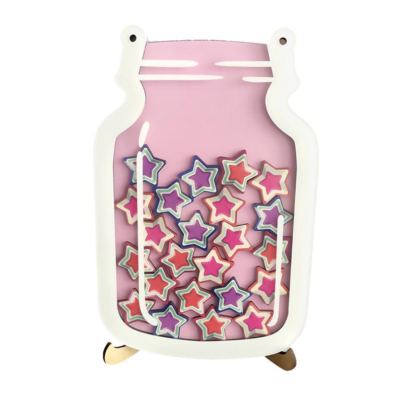 Classroom Jar Reward Candy Classroom Management Jar Teacher Reward 30pcs Candy Incentive Jar Home Bedroom Decor