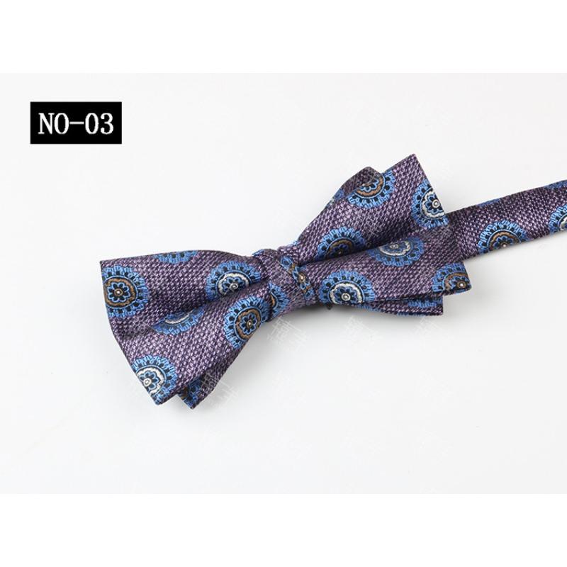 Bow Tie Men'S Vintage Suit Dress Meeting Banquet Officiating Wedding Bow High-End Collar Accessories
