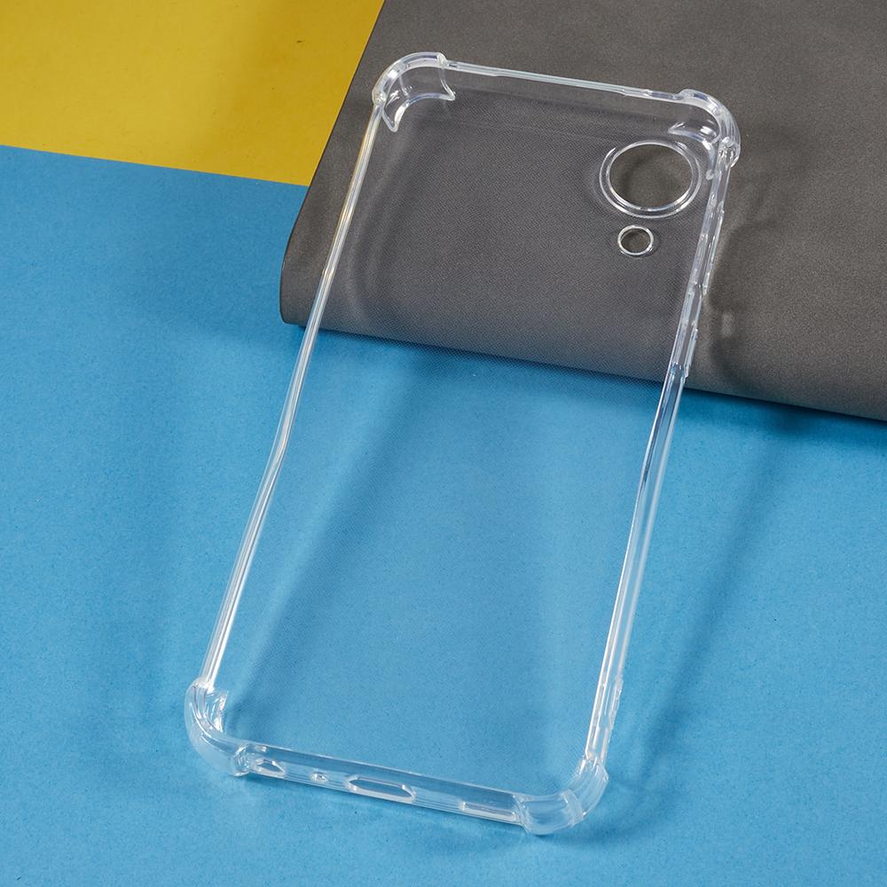 For Samsung Galaxy A03 Core Soft TPU Phone Cover Reinforced Corner Transaparent Case
