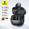 Baseus Fones de Ouvido Sem Fio Bass BS1 NC com ANC Adaptativo em Tempo Real de -40dB Bluetooth 6.0 Fones Semi-Abertos LDAC Áudio Hi-Res 6 Microfones AI ENC