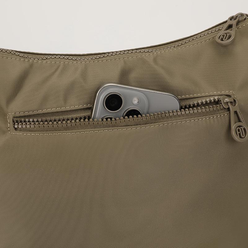 Borsa a Spalla Singola Grande Capacità Leggera Casual da Donna in Nylon Impermeabile Zaino da Pendolare Borsa a Tracolla