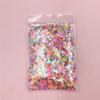 Hanmade Fashion Hollow Out Ginkgo Leaf 6.8*6.2mm 1000Pcs Acrylic Decorative Resin Sequins PVC Multifuctional Mini Sequins