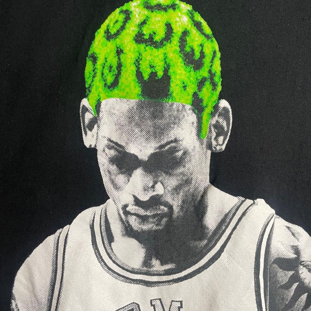 

[USED] Dennis Rodman Short Sleeve T-Shirt, NBA #91, Bulls Era, Hard to Find, Legendary Player