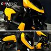 Car Body Vinyl Wrap Gloss Yellow Film Decals  Waterproof Self-adhesive Stickers Tablet Color Changing Films for Car Accessories
