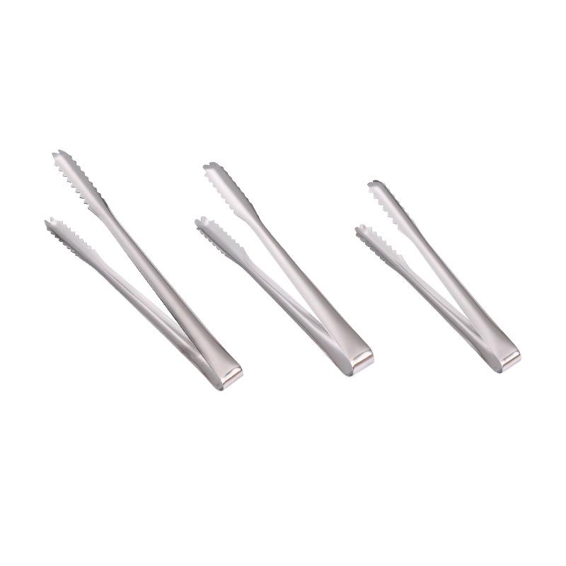 Food Clip Stainless Steel Barbecue Clip Buffet Kitchen Anti-scalding Bread Clip Hotel Steak Clip Barbecue Food Clip