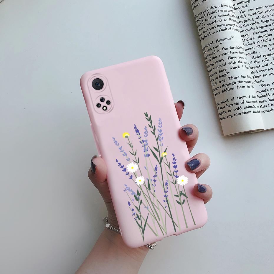 Honor 50 Case For Huawei Honor 50 Back Cover Soft Silicone Cute Cartoon Painted Phone Cases For Huawei Honor 50 Honor50 Bumper