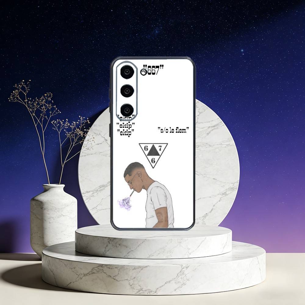 667 F-Freeze Corleone Rapper Phone Case For Samsung Galaxy A73,A72,A71,A70,A53,A52,A51,Others Soft Black Cover
