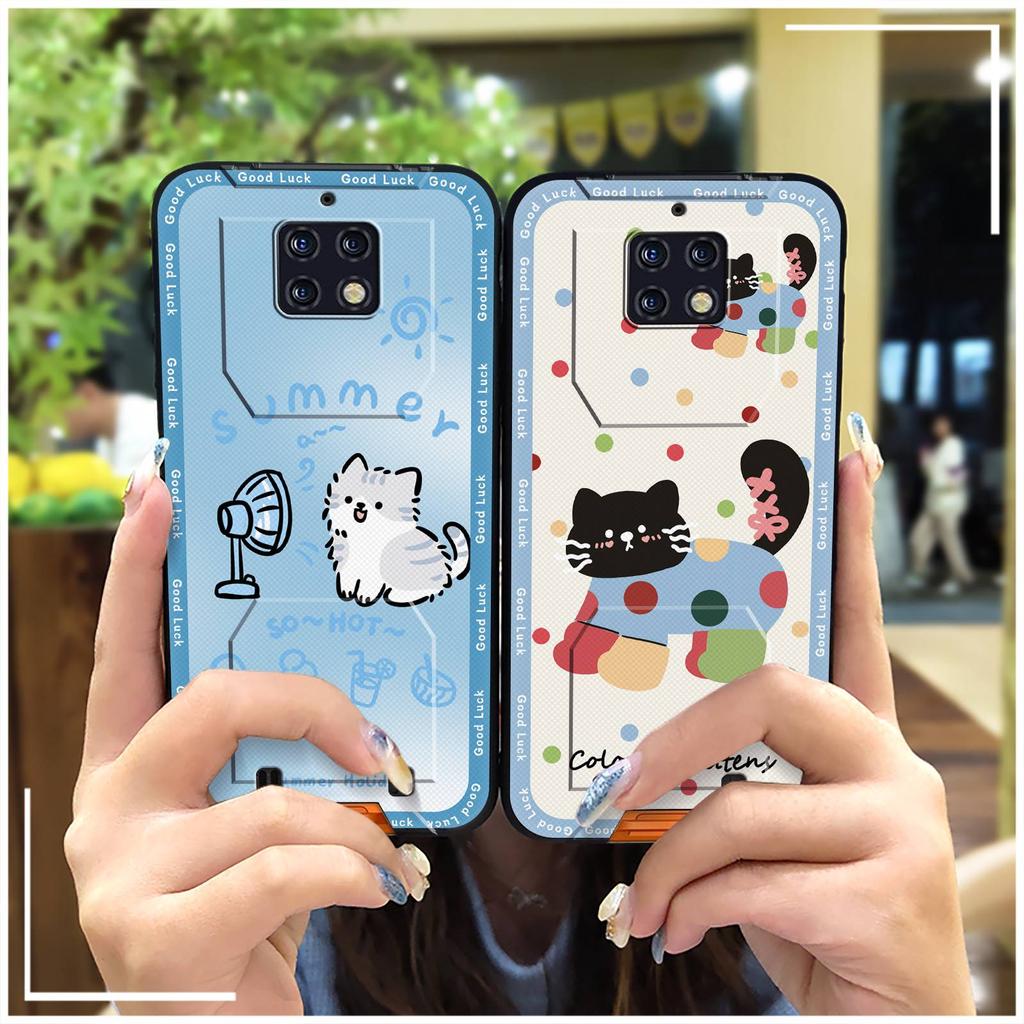 TPU Shockproof Phone Case For Oukitel WP6 Back Cover Anti-dust Waterproof Soft Case Cute Full Wrap Dirt-resistant