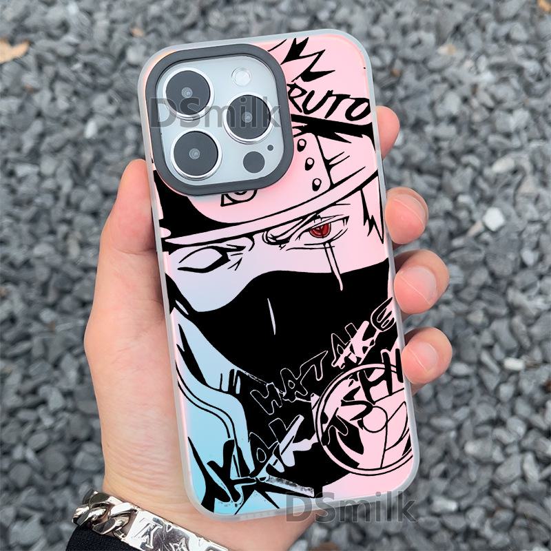 Bunte Ninja Laser iPhone 15 Pro Hülle - Aurora Weiß für Apple 11XsMax, 12, 13, 14, Plus