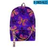 Cartoon Youthful School Bags Unisex Funny Butterfly Travel Bags 3D Print Oxford Waterproof Notebook Shoulder Backpacks
