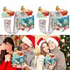 Theme Christmas Party Props Gift Box Paper Material Festive Decorations Supplies