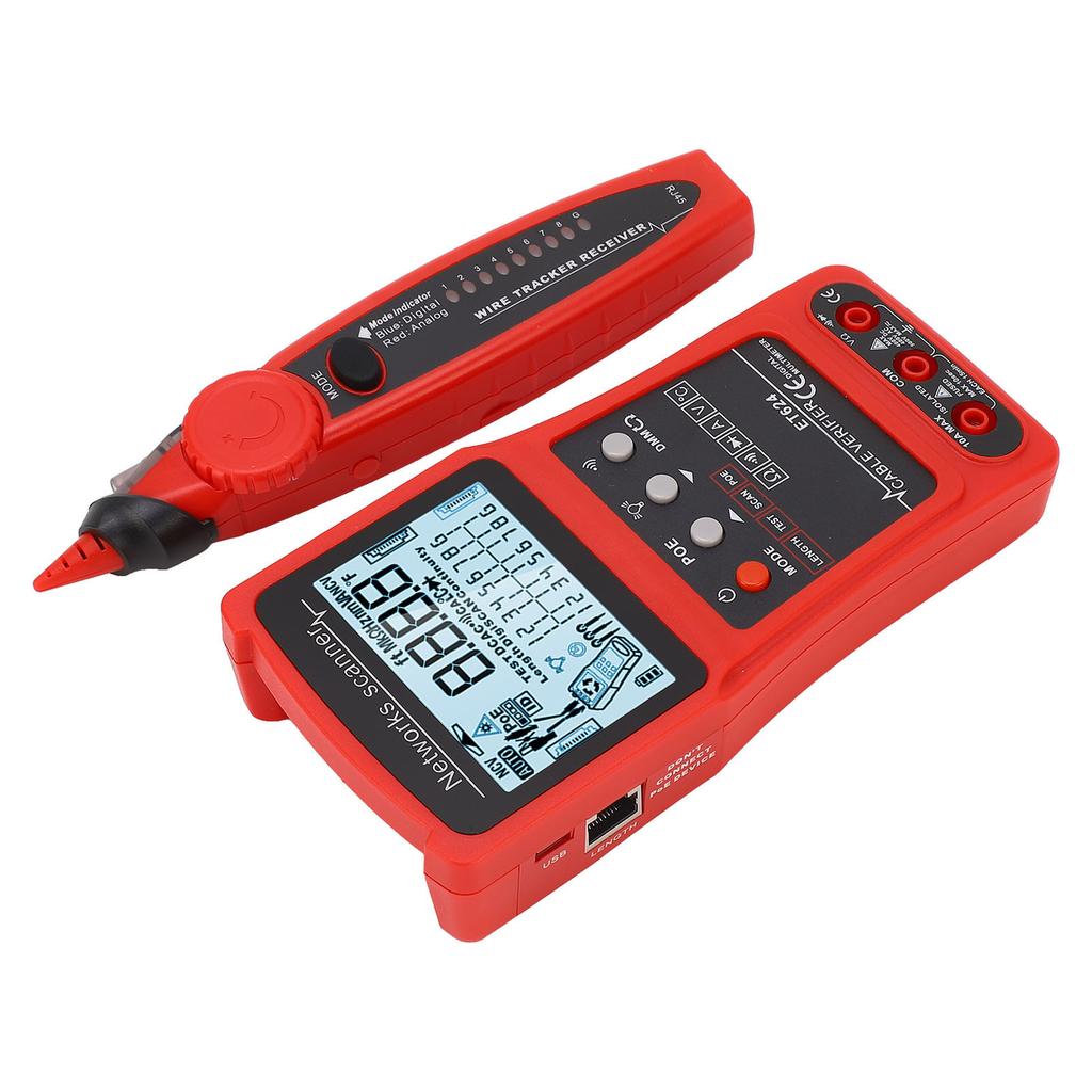 Multifunctional Wire Tracer CAT5 CAT6 Network Cable Tester Line Finder Digital Circuit Analyzer
