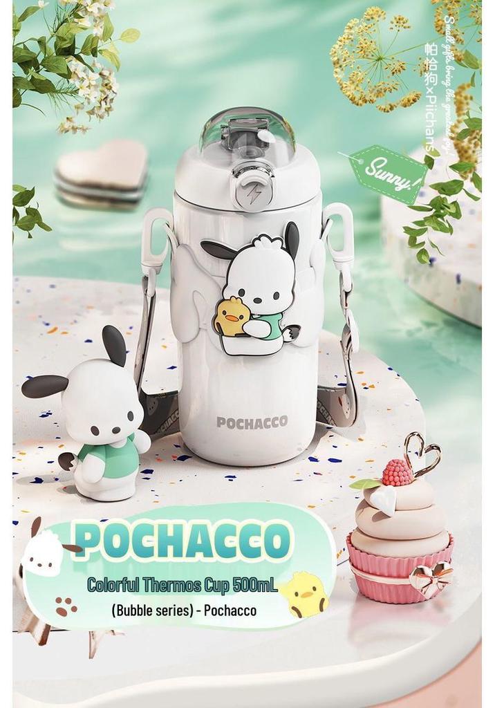 Sanrio Kuromi 316 Food-Grade Thermos Water Bottle for Kids