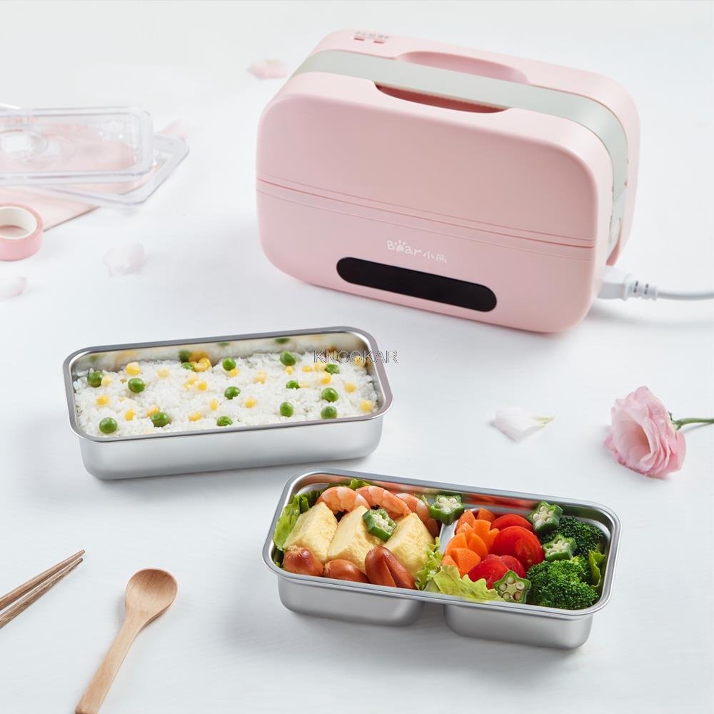 Portable Electric Lunch Box Rice Cooker Office Worker Student Automatic Heating Insulation Reservation Vacuum Seal