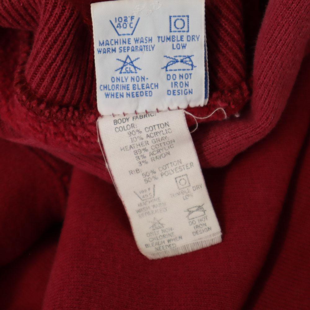 Champion 90s Reverse Weave Made in USA Embroidered Tag Old Long sleeve sweat trainer Men's Used