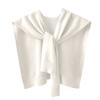 Ladies' Fashionable Solid Color Western-style Knitted Outer Shawl