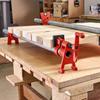 Clește Țeavă Heavy Duty pentru Prelucrarea Lemnului 3/4inch 1/2inch cu Eliberare Rapidă Clește Țeavă pentru Lipire Lemn Bază Largă Set Clești Fier Lemn Metal