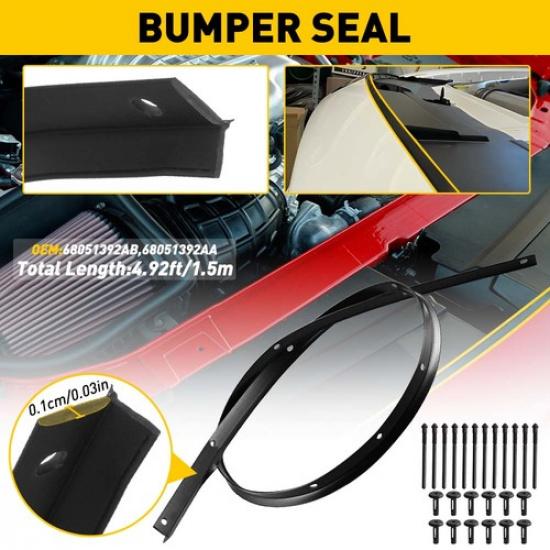 

Front Bumper Fascia Hood for & Seal Rivets 68051392AB Challenger 2008- Dodge