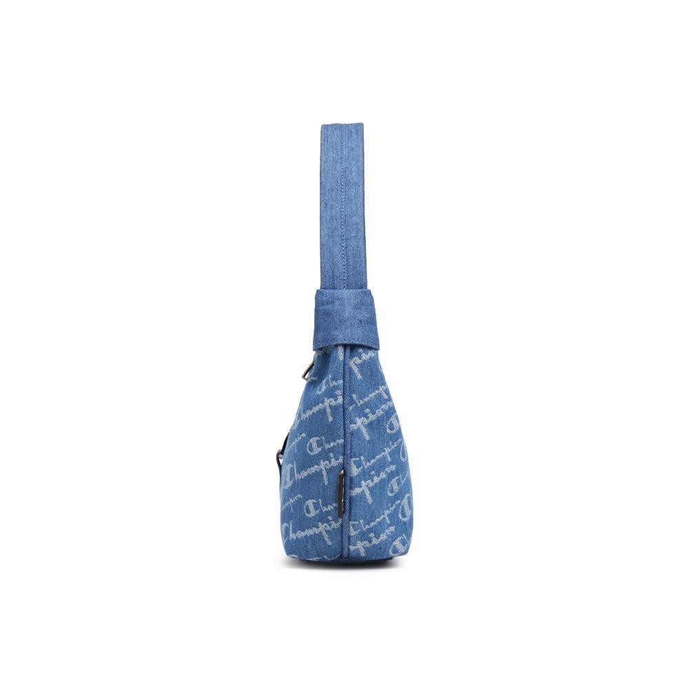 New Champion Fabric Backpack Shoulder Bag Unisex Light Blue Denim/Dark Blue Denim U5BACPU39