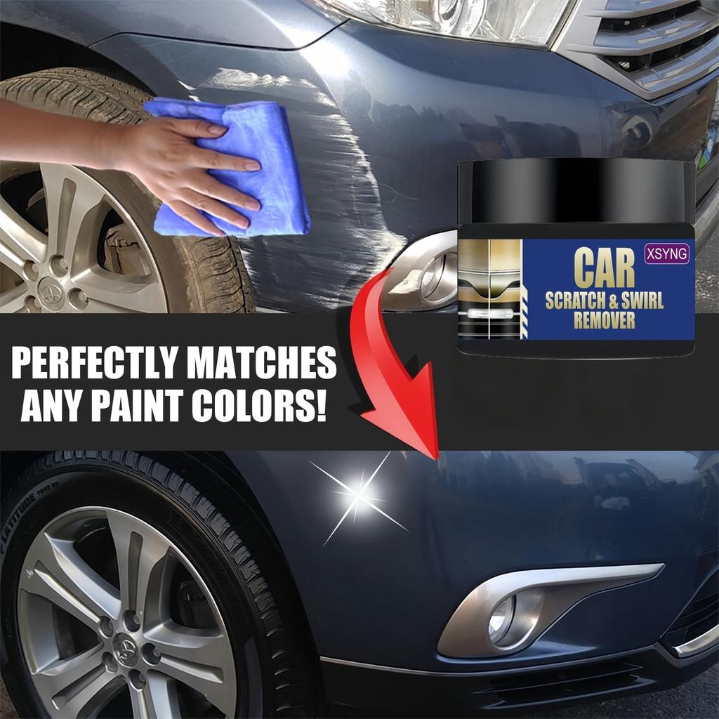 Car Scratch Repair Paste, Paint Maintenance, Repair and Upkeep, Wax Free, Dirt Free, Cleaning Tools, Polishing Details, Long-lasting, Universal