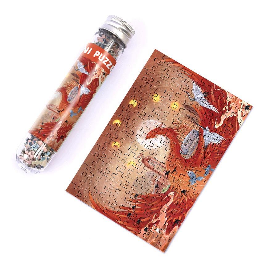 150PCS Mini Test Tube Oil Painting Jigsaw Puzzles Set Family Educational Toys Gifts for Adults Children Creative DIY Puzzle Game