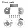 Bed Rail Brackets Heavy Duty Support Metal Hinges Fixed With Screws