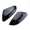 For Honda 10th Gen Civic 2016-2021 Car Replacement Rearview Side Mirror Cover Wing Cap Exterior Door Rear View Case Trim Black