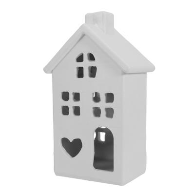 Hollow Mini House Tealight Candle Holders,Decorative Candle Holders for Table Centerpieces Christmas Home Decorations