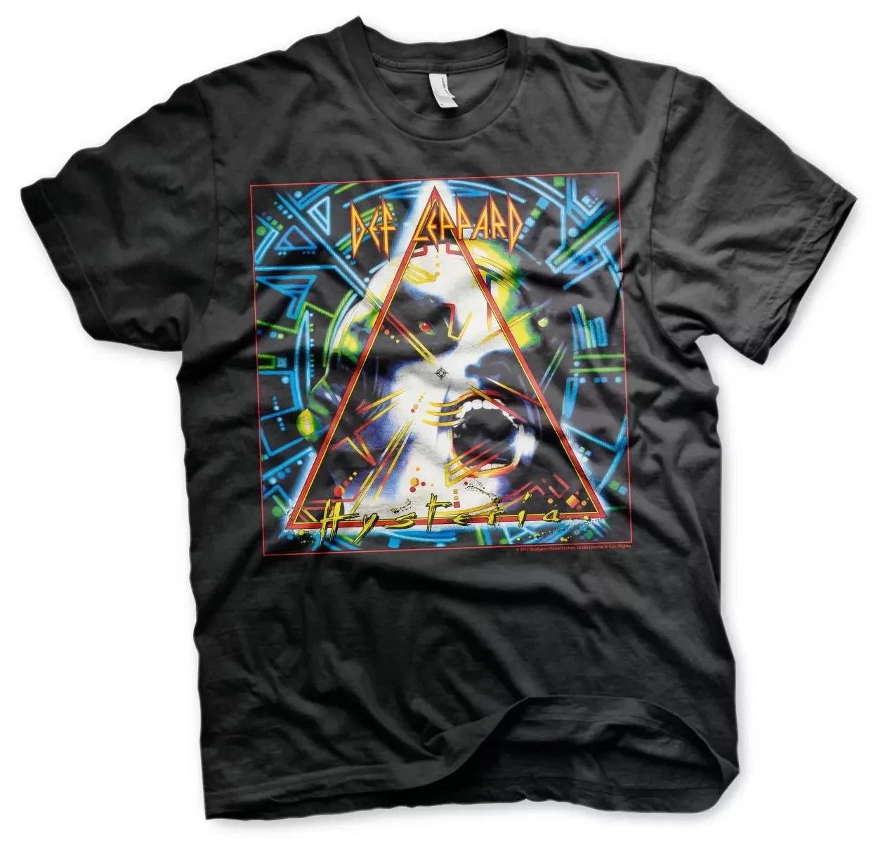 Def Leppard Hysteria Album Cover Mens Official T-Shirt Tee Top L