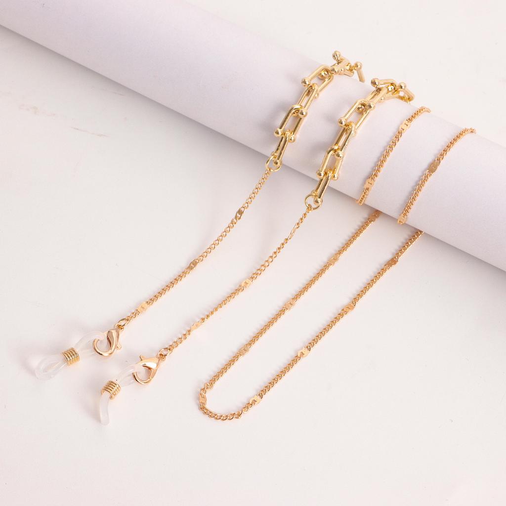 Mask hanging chain glasses hanging chain glasses chain mask chain glasses metal hanging chain metal chain spot spot