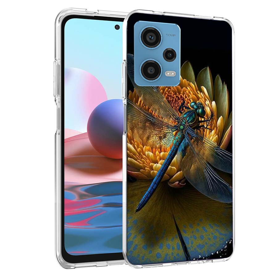 Beautiful Dragonfly Enthusiasts Phone Case For Redmi Note 13 12 14 15 Pro Plus 13R 11 11T 11E 11S 10 Pro 10S 9 9S Cover Cell Cle