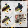 Magnetic Induction Heater Kit 100W Induction Heat Bolt Removal Tool With 3 Pieces Coil Kits For Auto Use Bolt Remover Repairing