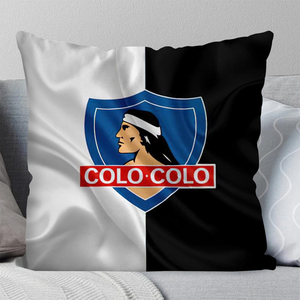 Club S-Social Y D-Deportivo Colo Pillow Case Square Pillow Bedroom Sofa Leisure Comfort CushionLiving Room Home Decoration 40X40