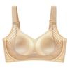 Large breasts show small underwear, women's seamless gathering, light and cool, anti-sagging, sub-breasts lifted, no steel ring bra