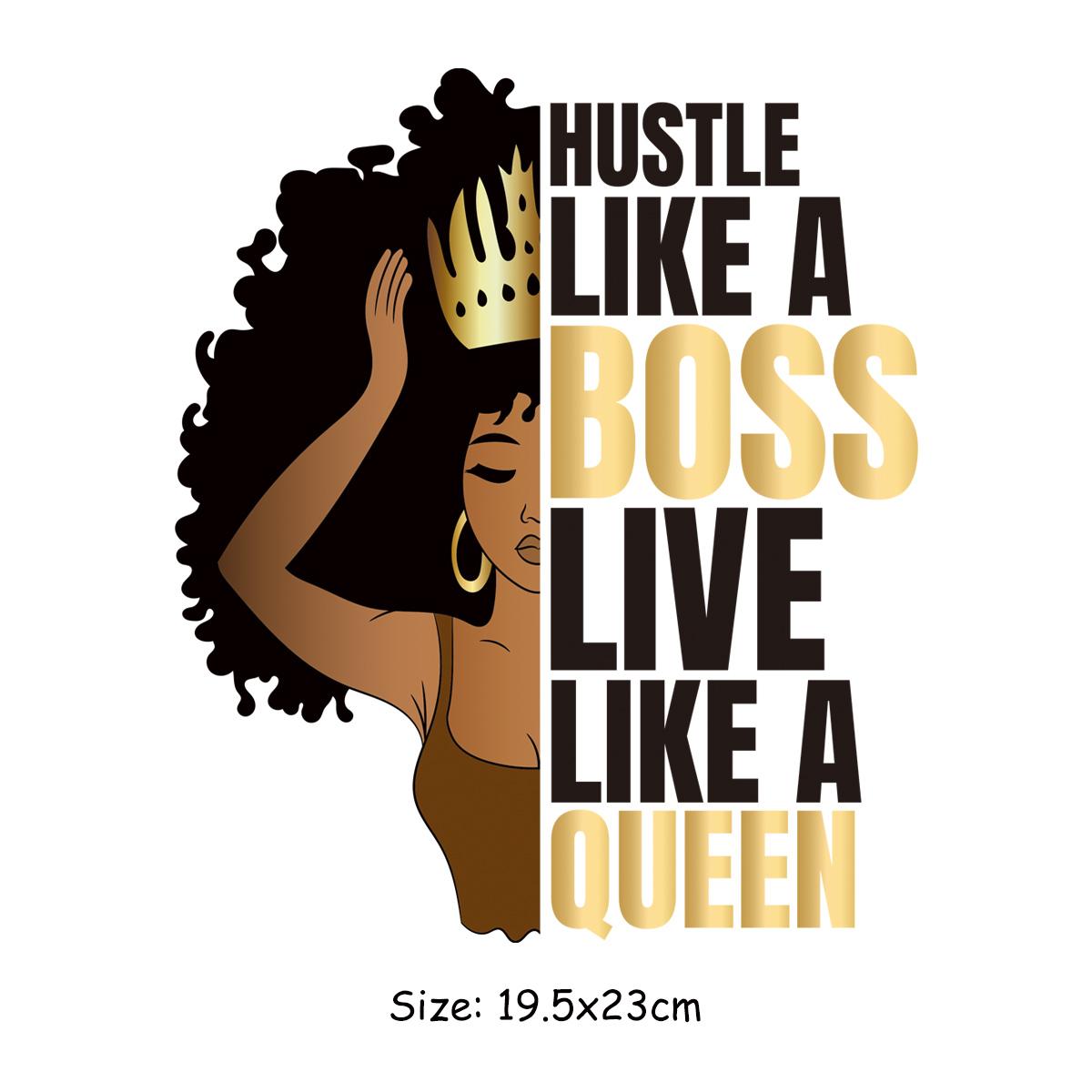 

Черные нашивки для девочек, королевские наклейки, наклейки для одежды, толстовки «сделай сам», Parches Ropa, термопресс, футболка с аппликацией, нашивки на одежде