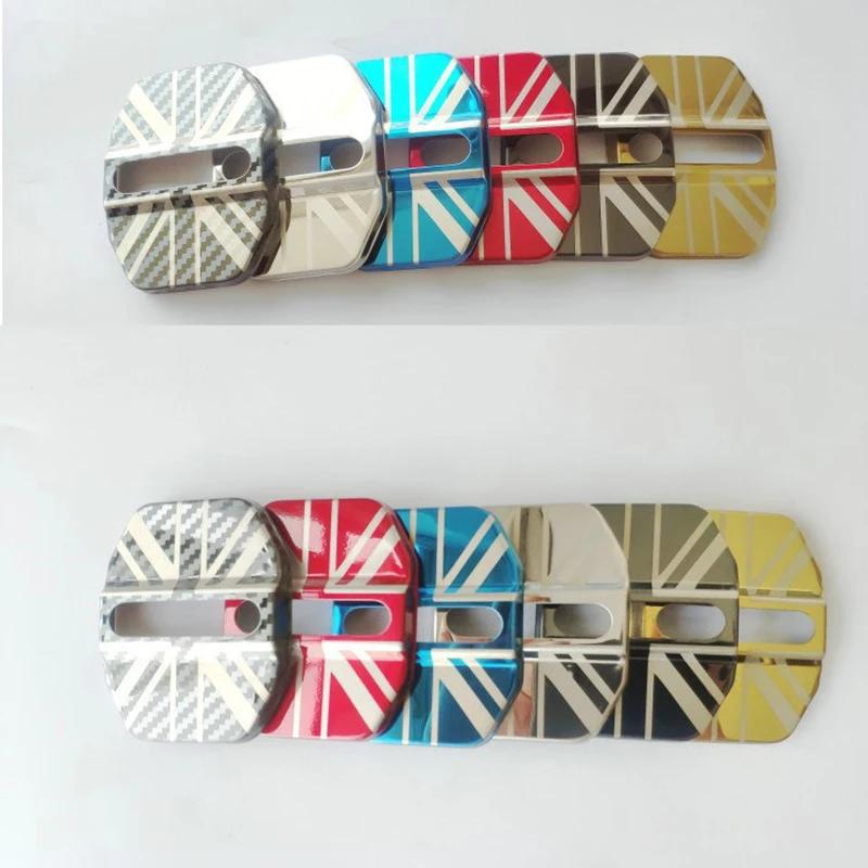 2pcs Car Door Lock Decoration Protection Cover Case For Mini Cooper R55 R56 R60 F54 F55 F56 F60 Countryman Clubman Car Styling