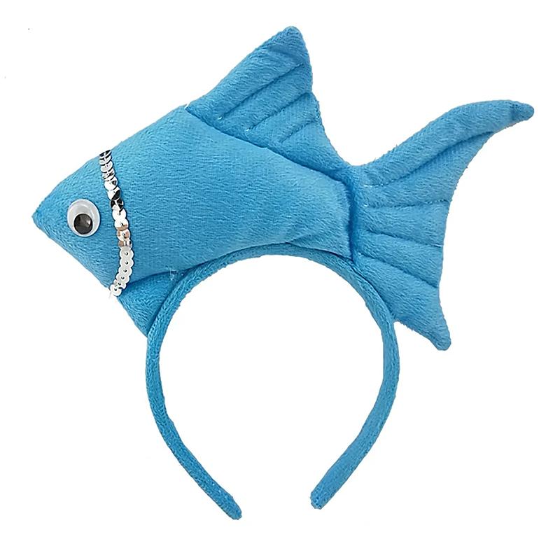 Balık Taç, Sevimli Çocuk Balık Stili Taç, Balık Kostüm Aksesuarları, Giydirme Partisi İçin Malzeme